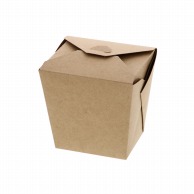 >【直送品】 ケーピープラテック 食品容器　未晒紙ボックス  KM－37 50枚/袋（ご注文単位9袋）