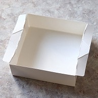 【直送品】 cotta 折り畳みスクエア紙型 12cm 99286 10個/束（ご注文単位50束）