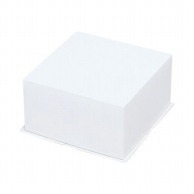 cotta デコ箱10号　蓋身式ボックス  61104　ホワイト 5枚/束（ご注文単位1束）【直送品】