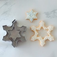 【直送品】 cotta クリスマスクッキー型 雪の結晶　星 91945 1個（ご注文単位1個）