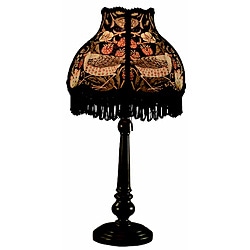 クラシカ インテリア テーブルランプ(いちご泥棒・紫) William Morris lamps ADS-002str-V ［電球 /電球色］ ADS002STRV 1個（ご注文単位1個）【直送品】