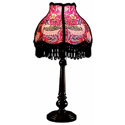 クラシカ インテリア テーブルランプ(いちご泥棒・あか) William Morris lamps ADS-002str-R ［電球 /電球色］ ADS002STRR 1個（ご注文単位1個）【直送品】