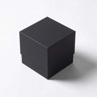 【直送品】 星野 ペーパーボックス　ピーボックス P－BOX－QM 5　ブラック　315745 5個/束（ご注文単位1束）