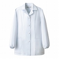 セブンユニフォーム コート　女性用　長袖 7号　ホワイト AA0335-4　1枚（ご注文単位1枚）【直送品】
