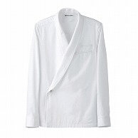 セブンユニフォーム 和風ドレスコート　男女兼用　長袖 3L　ホワイト BA1043-0　1枚（ご注文単位1枚）【直送品】