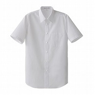 セブンユニフォーム シャツ　男女兼用　半袖 4L　ホワイト CH4447-0　1枚（ご注文単位1枚）【直送品】