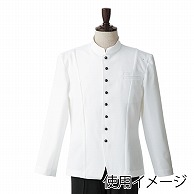 セブンユニフォーム コート　男性用　長袖 S　ホワイト DA2614-0　1枚（ご注文単位1枚）【直送品】