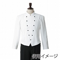 セブンユニフォーム コート　男性用　長袖 S　ホワイト DA2616-0　1枚（ご注文単位1枚）【直送品】