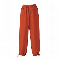 セブンユニフォーム 作務衣パンツ　男女兼用 S　橙 EL3379-3　1枚（ご注文単位1枚）【直送品】
