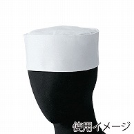 セブンユニフォーム 細布和帽子 M　ホワイト JW4622-0　1枚（ご注文単位1枚）【直送品】