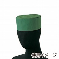 セブンユニフォーム 和帽子 M　緑 JW4628-4　1枚（ご注文単位1枚）【直送品】