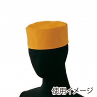 セブンユニフォーム 和帽子 M　黄 JW4628-5　1枚（ご注文単位1枚）【直送品】