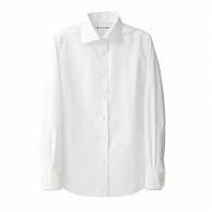 セブンユニフォーム シャツ　女性用　長袖 7号　ホワイト CH4431-0　1枚（ご注文単位1枚）【直送品】