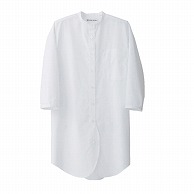 セブンユニフォーム シャツ　女性用　7分袖 7号　ホワイト CH4428-0　1枚（ご注文単位1枚）【直送品】