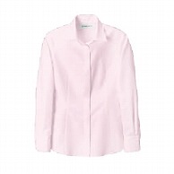 セブンユニフォーム スキッパーカラーブラウス　女性用　長袖 7号　ピンク CF4421-2　1枚（ご注文単位1枚）【直送品】