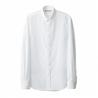 セブンユニフォーム シャツ　男性用　長袖 S　ホワイト CH4442-0　1枚（ご注文単位1枚）【直送品】