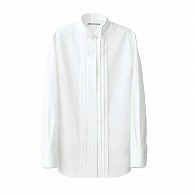セブンユニフォーム ウイングカラーシャツ　女性用　長袖 7号　ホワイト CH4441-0　1枚（ご注文単位1枚）【直送品】