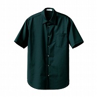 セブンユニフォーム シャツ　男性用　半袖 L　ブラック UH7601-9　1枚（ご注文単位1枚）【直送品】