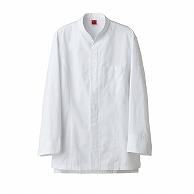 セブンユニフォーム コート　男性用　長袖 M　ホワイト QA7359-0　1枚（ご注文単位1枚）【直送品】