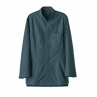セブンユニフォーム コート　男性用　長袖 3L　グレー QA7359-8　1枚（ご注文単位1枚）【直送品】