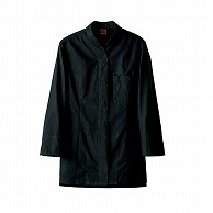 セブンユニフォーム コート　女性用　長袖 7号　ブラック QA7360-9　1枚（ご注文単位1枚）【直送品】