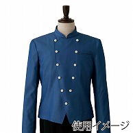 【直送品】 セブンユニフォーム コート　男性用　長袖 3L　インディゴ DA2622-1　1枚（ご注文単位1枚）