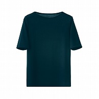 セブンユニフォーム ニットシャツ　女性用　5分袖 5号　ネイビー CU2357-1　1枚（ご注文単位1枚）【直送品】