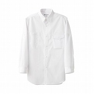 セブンユニフォーム シャツ　男女兼用　7分袖 S　ホワイト CH4469-0　1枚（ご注文単位1枚）【直送品】