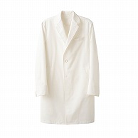 【直送品】 セブンユニフォーム コート　男性用　長袖 3L　オフホワイト QA7338-0　1枚（ご注文単位1枚）