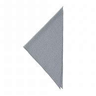 セブンユニフォーム 三角巾 フリー　チェック　ホワイト×ネイビー JY4742-8　1枚（ご注文単位1枚）【直送品】