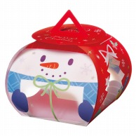 大森 ギフトボックス　クレストケース CS－400　クリスマス8 100枚/箱（ご注文単位1箱）【直送品】