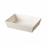 >【直送品】アサヒグリーン 食品箱　ポプラの箱　本体 折箱1合  25個/袋（ご注文単位8袋）