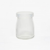 保存瓶 プリン・ヨーグルト瓶 PEキャップ ヨーグルト100 1箱(10個入)