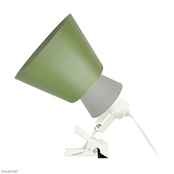 エルックス　ＥＬＵＸ BONISボニス 1灯クリップライト（オリーブ×グレー） オリーブ LC11017 1個（ご注文単位1個）【直送品】