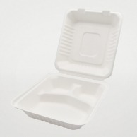 【直送品】 弁当容器　ABランチボックス 200－220－3  50枚/袋（ご注文単位4袋）