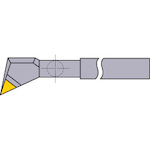 >トラスコ中山 三菱 ろう付け工具穴ぐりバイト 47形右勝手 鋳鉄材種 HTI05T 656-3198  (ご注文単位10本) 【直送品】