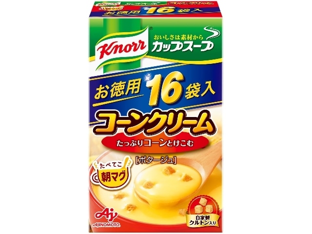 クノールカップスープコーンクリーム１６袋※軽（ご注文単位6個）【直送品】