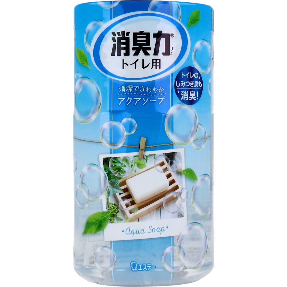 エステー　トイレの消臭力 アクアソープ 400mL　1個（ご注文単位1個）【直送品】