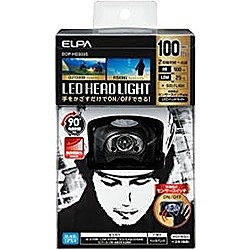 ＥＬＰＡ　エルパ ヘッドライト  DOP-HD303S ［LED /単4乾電池×3 /防水対応］ DOPHD303S 1個（ご注文単位1個）【直送品】