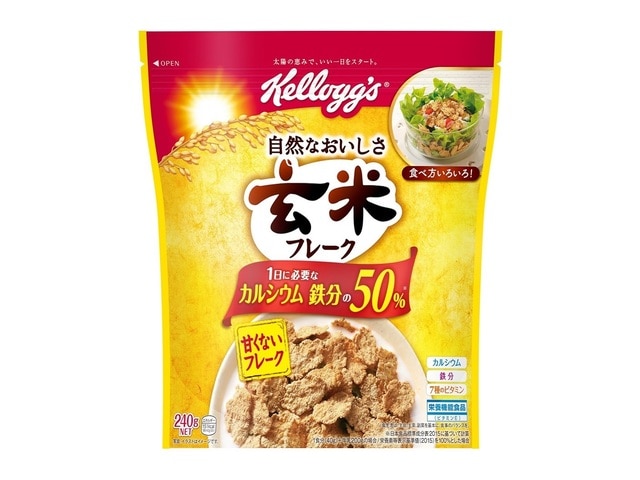 日本ケロッグ玄米フレーク２４０ｇ※軽（ご注文単位6個）【直送品】