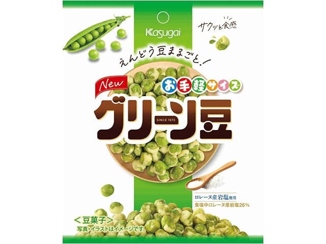 春日井製菓エコノミーグリーン豆４７ｇ※軽（ご注文単位12個）【直送品】
