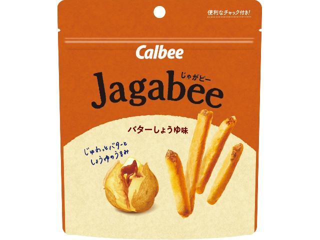 カルビージャガビーバター醤油味３８ｇ※軽（ご注文単位12個）【直送品】