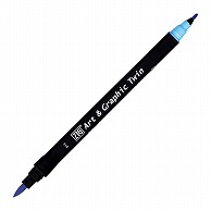呉竹 水性ペン　ZIG　アート＆グラフィック　ツイン ベビーブルー TUT－80－313 1個（ご注文単位3個）【直送品】