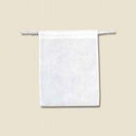 HEIKO 不織布巾着袋 Fバッグ Kシリーズ K25-33 薄口白 10枚