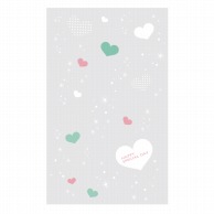 HEIKO バレンタイン/ホワイトデーOPP袋 クリスタルパック G16-26+7 リーベ 50枚