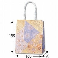 HEIKO 紙袋 スムースバッグ 16-09 ツヅレ 25枚