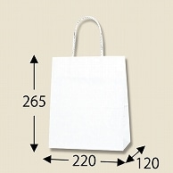 HEIKO 紙袋 スムースバッグ 22-12 白無地 25枚