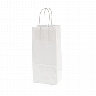 >HEIKO 紙袋 手提げ紙袋 Dカップバッグ 1個用 晒白無地 25枚