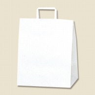 HEIKO 紙袋 H25チャームバッグ W2(平手) 晒白無地 50枚