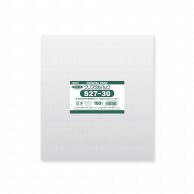 HEIKO OPP袋 クリスタルパック S27-30 (テープなし) 100枚